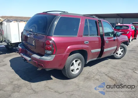 2005 Chevrolet Trailblazer Ls из США, поврежденный, VIN 1GNDT13S252351135